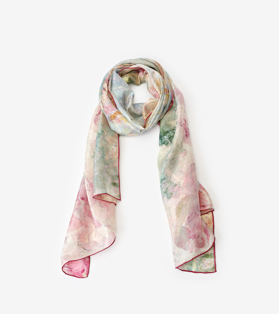 FOULARD DE SEDA – EL PATIO DE LAS FLORES – LA PEDRERA
