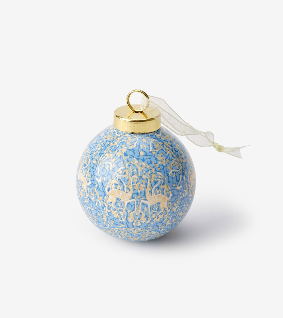 BOLA NAVIDAD — GACELAS — CERÁMICA NAZARÍ
