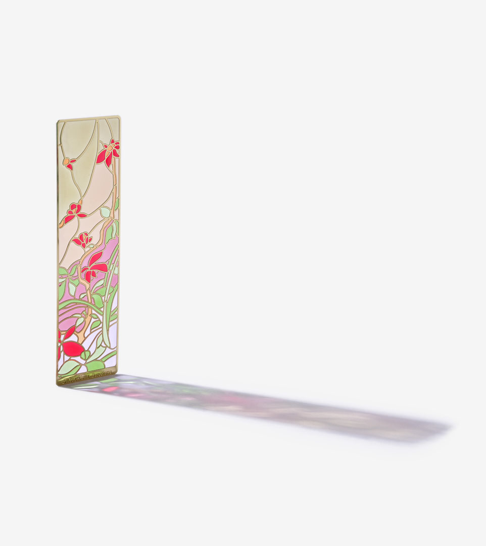 MPA FLORES LILA METAL MODERNISMO