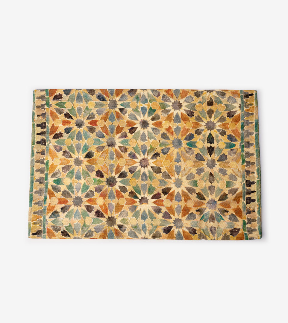 MANTEL INDIVIDUAL — ACUARELA — ALICATADOS
