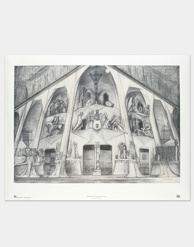 額装品/Las Casas Colgadas 1967 ハウメブラッシ/ポスター 額装品/Las