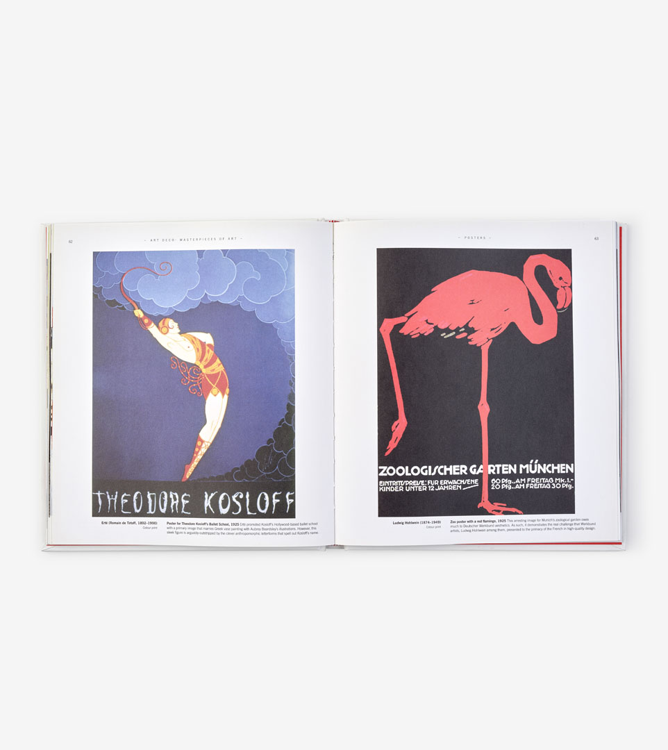 ART DECO. MASTERPIECES OF ART