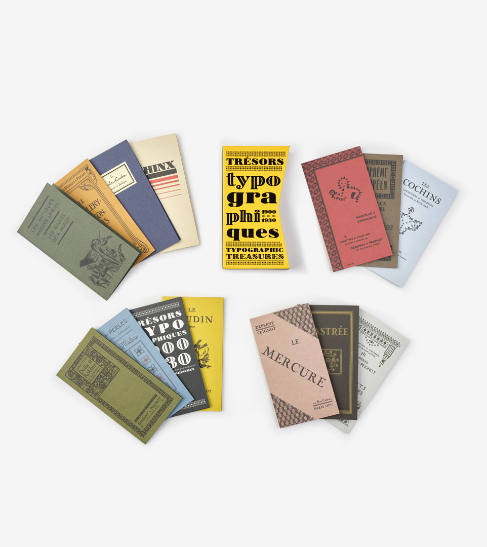 TRÉSORS TYPOGRAPHIQUES 1900-1930