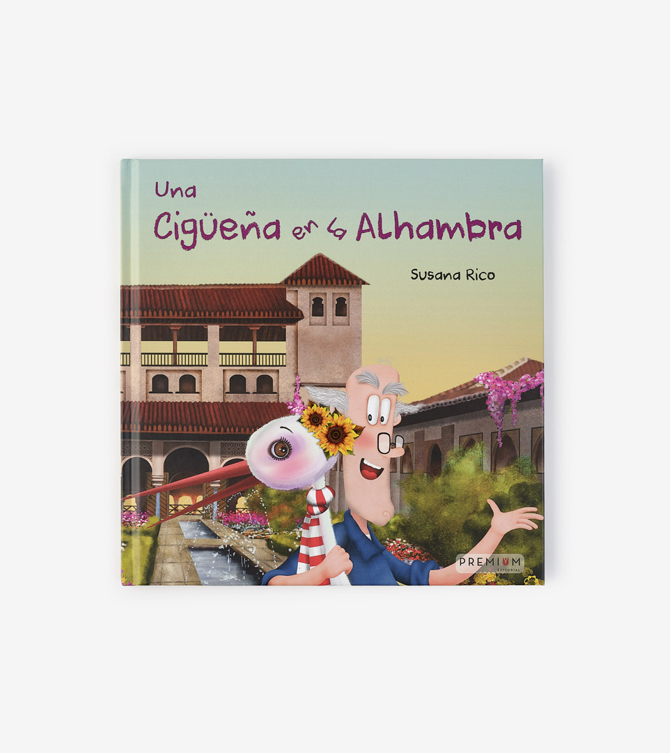 UNA CIGÜEÑA EN LA ALHAMBRA