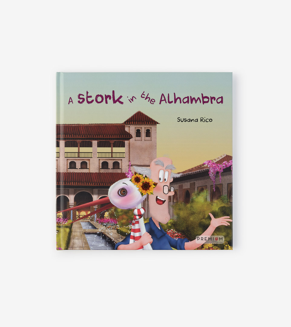A STORK IN THE ALHAMBRA