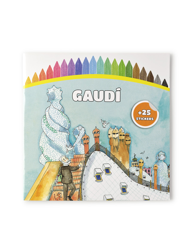 PINTAR GAUDÍ STICKERS