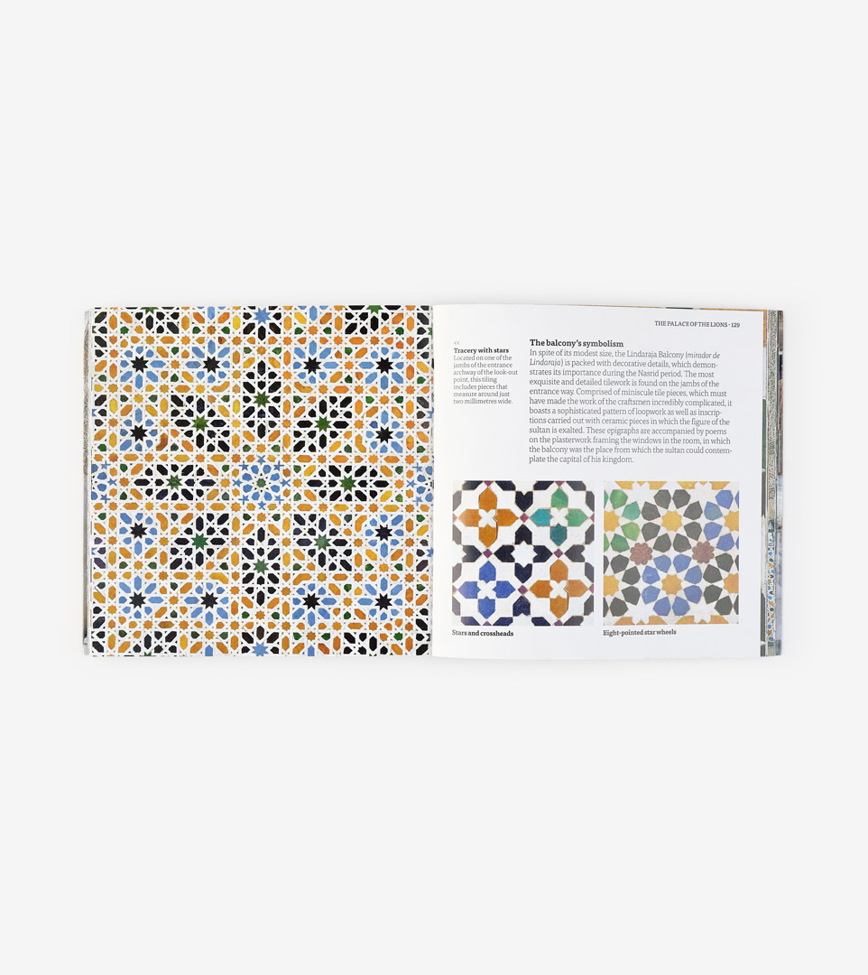 TILEWORK. ALHAMBRA OF GRANADA