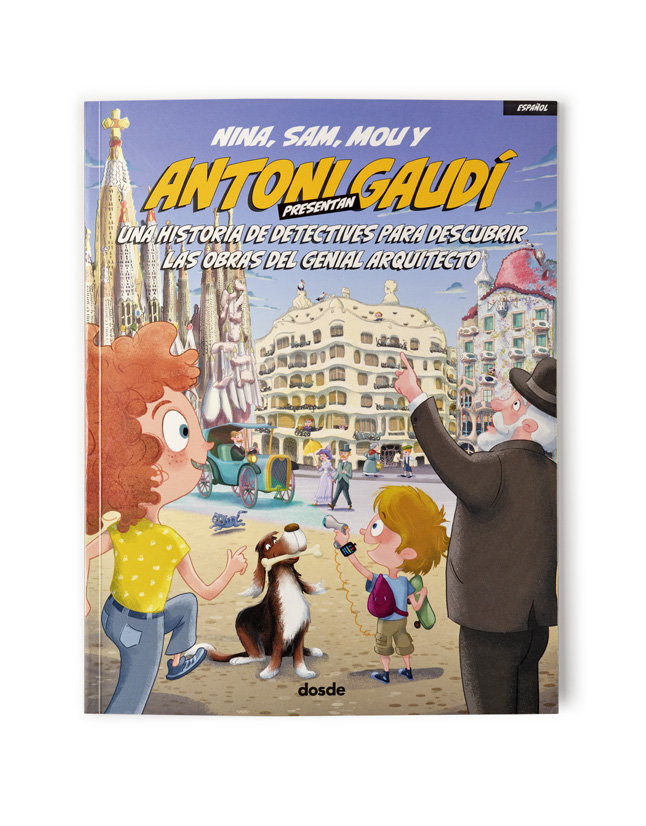 NINA, SAM, MOU Y ANTONI GAUDÍ