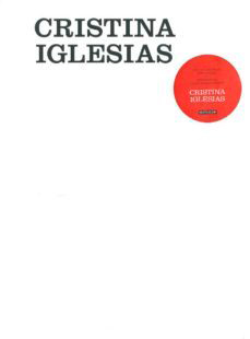 CRISTINA IGLESIAS CUADERNO DEL ARTISTA
