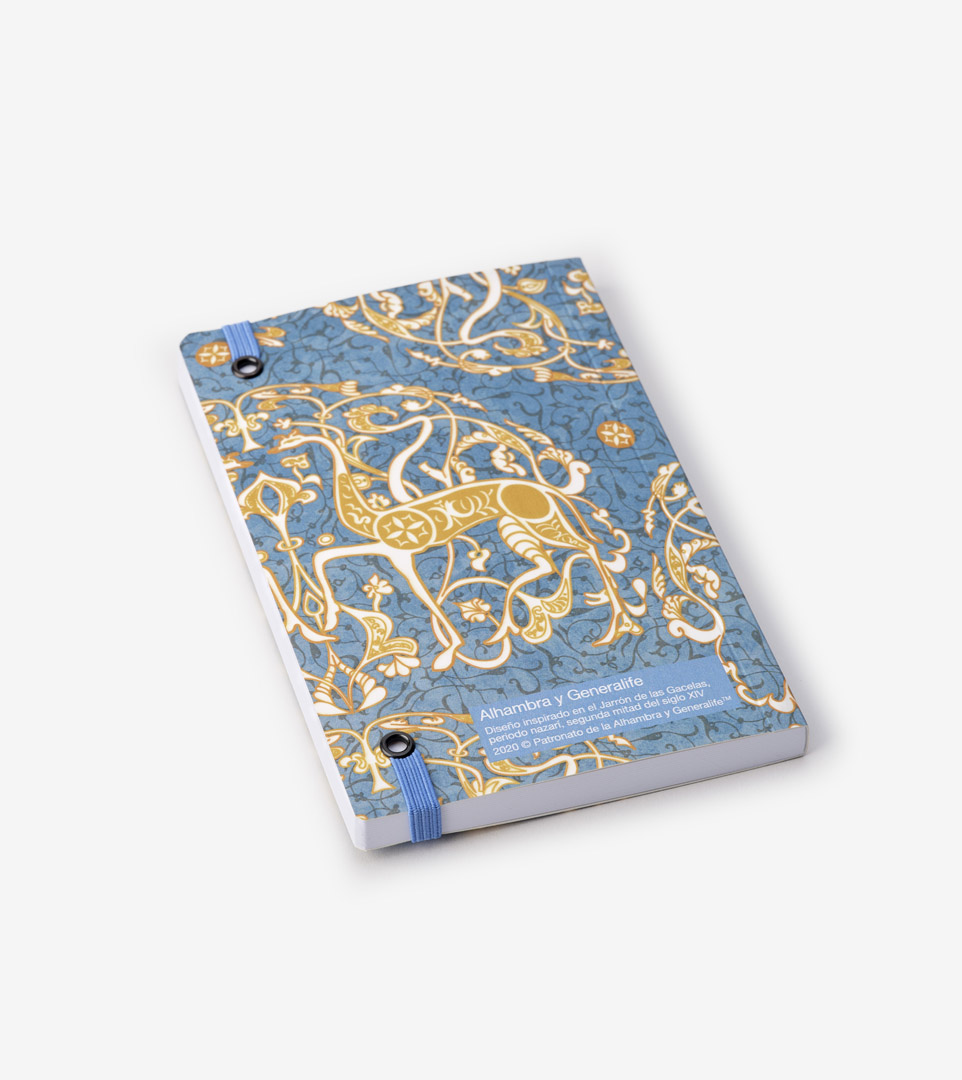 LIBRETA A6 — GACELAS — CERÁMICA NAZARÍ