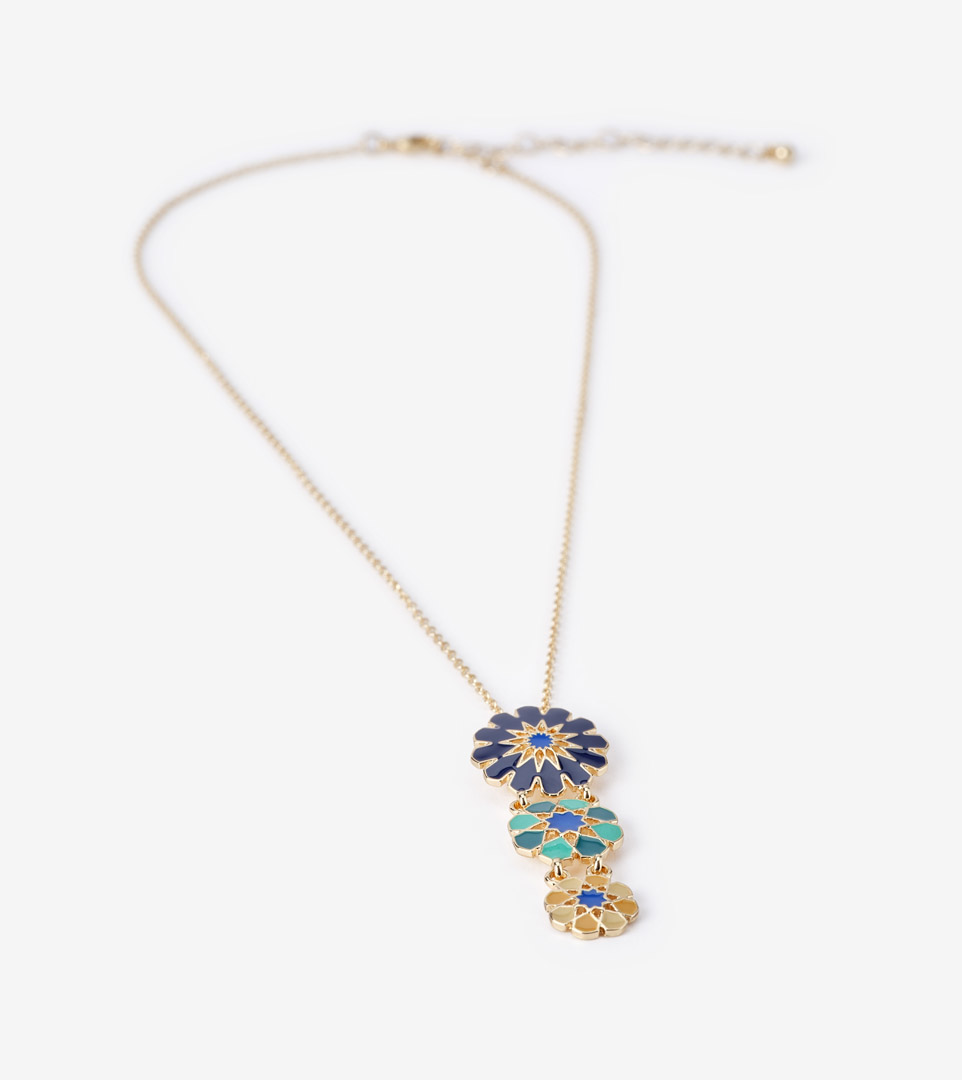 COLLAR LARGO — DOS HERMANAS — ALICATADOS
