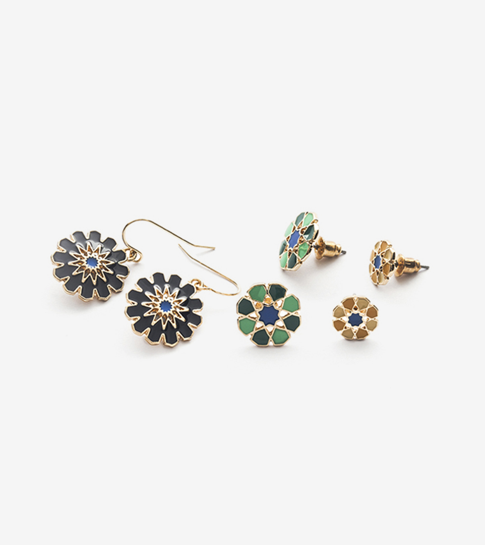 SET PENDIENTES — DOS HERMANAS — ALICATADOS