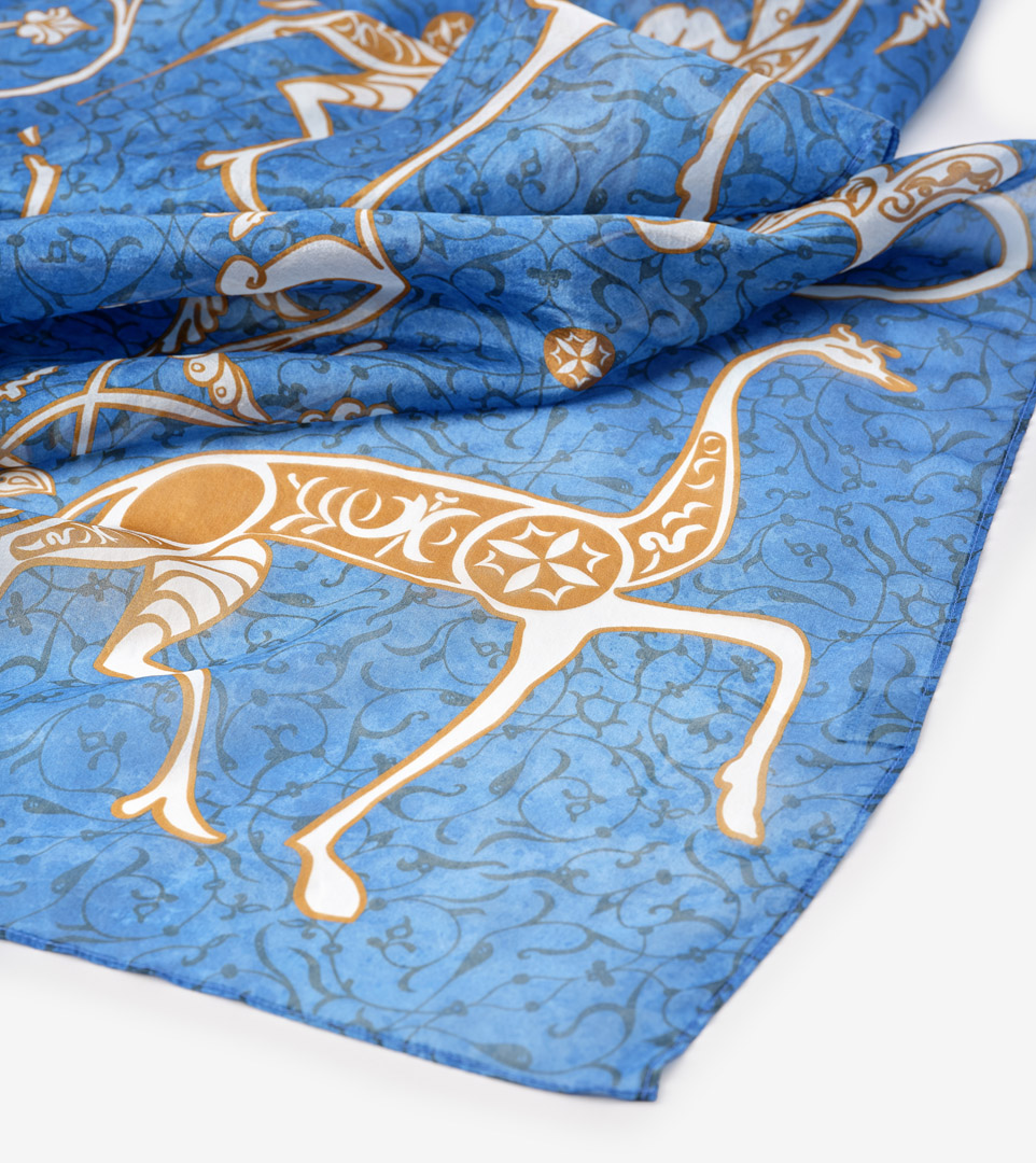 FOULARD — GACELAS — CERÁMICA NAZARÍ