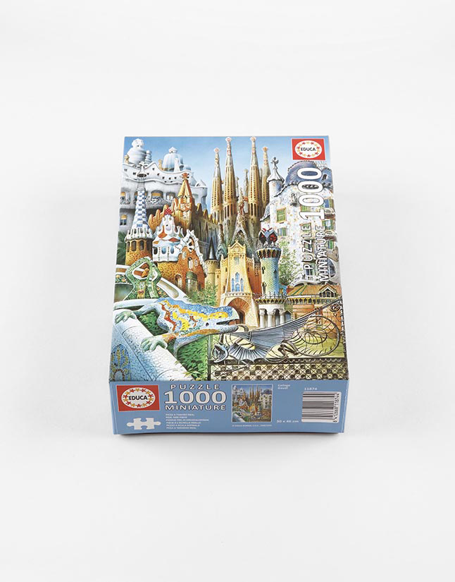 Puzzle of Gaudí  buildings
