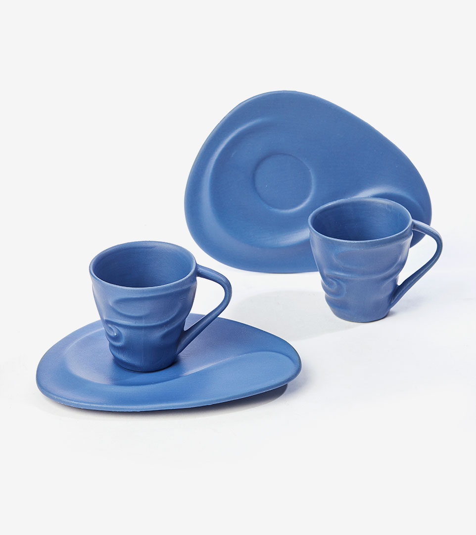 SET 2 TAZAS CAFE - TECHOS - LA PEDRERA