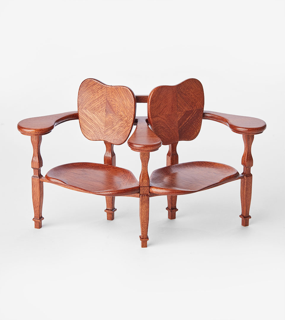 DOBLE BENCH REPRODUCTION - CASA BATLLÓ - GAUDI