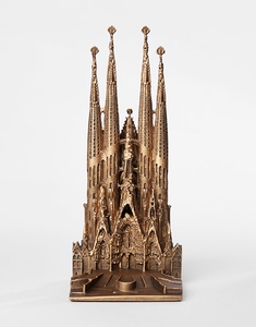 Barcelona Sagrada Familia Gaudi Souvenir Modell Spanien Espana 9,5cm 