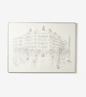 DRAWING FRONT - LA PEDRERA | La Pedrera - Casa Milà